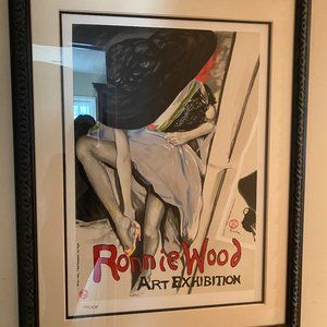 Jo with Hat by Ronnie Wood